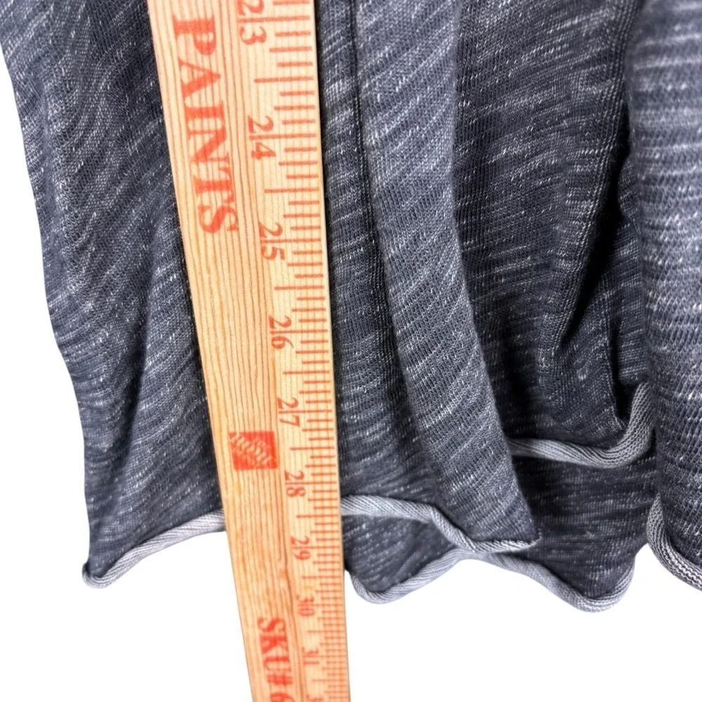 FP Beach by Free People Oversized Charcoal Cocoon Cowl Neck Pullover – Sz M